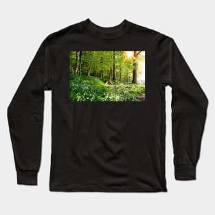 Cotswolds Bluebells Long Sleeve T-Shirt